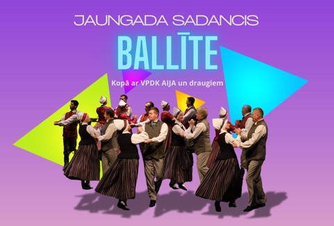 Izrādes "Vidējās paaudzes deju kolektīva AIJA koncerts Jaungada sadancis BALLĪTE" attels