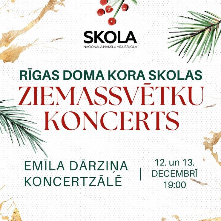 Izrādes "Rīgas Doma kora skolas Ziemassvētku koncerts" attels