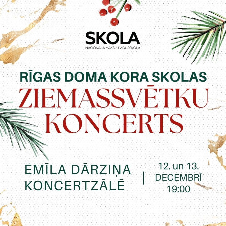Izrādes "Rīgas Doma kora skolas Ziemassvētku koncerts" attels