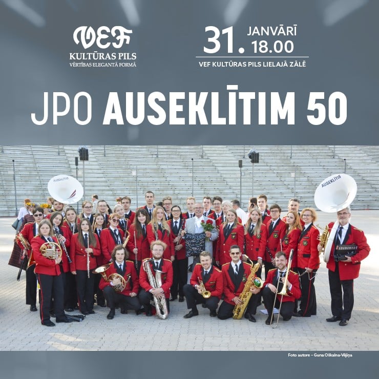 Izrādes "Koncerts “JPO AUSEKLĪTIM 50”" attels