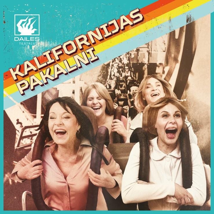 Izrādes "KALIFORNIJAS PAKALNI" attels