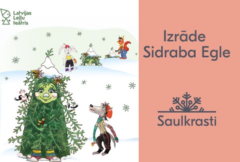 Izrādes "Latvijas leļļu teātra izrāde SIDRABA EGLE" attels