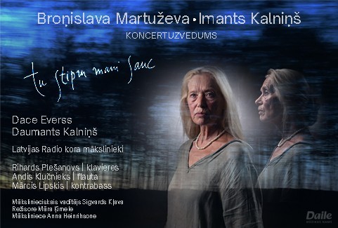 Izrādes "Dace Everss | Daumants Kalniņš | Latvijas radio kora grupa | TU STIPRU MANI SAUC" attels
