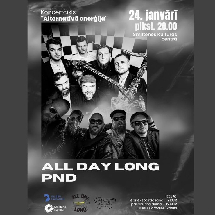 Izrādes "All Day Long & PND koncerts" attels