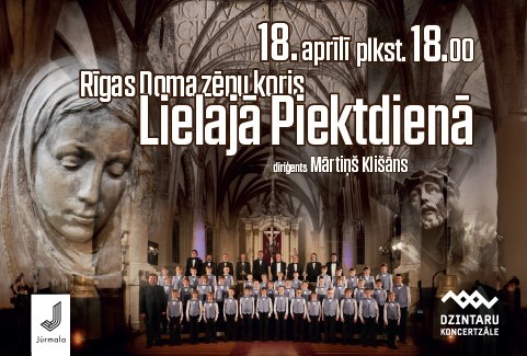 Izrādes "Rīgas Doma zēnu koris Lielajā Piektdienā" attels