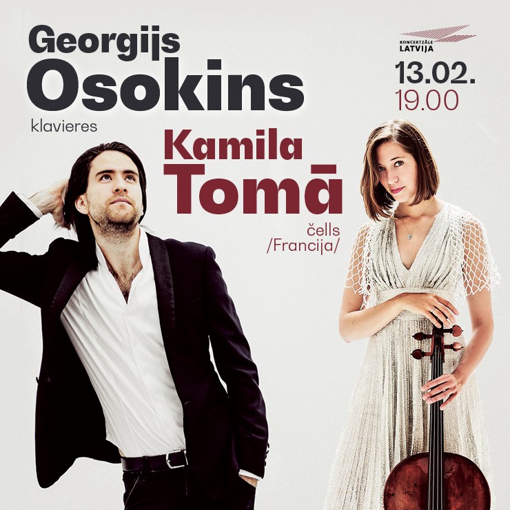 Izrādes "Kamila Tomā un Georgijs Osokins" attels