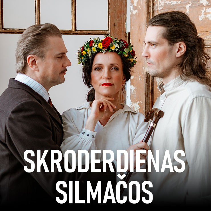 Izrādes "LIELĀKĀ SAULGRIEŽU TRADĪCIJA - SKRODERDIENAS SILMAČOS" attels