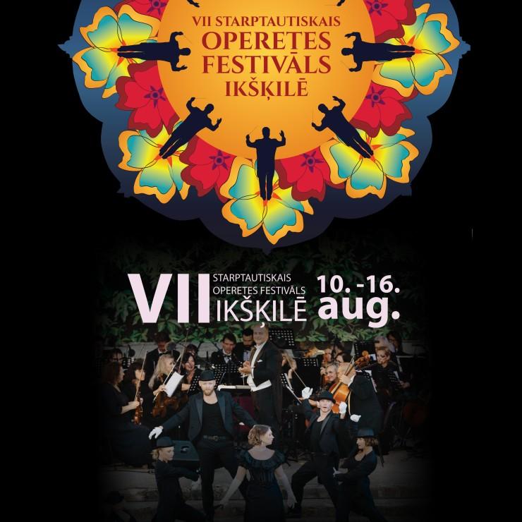 Izrādes "VII Starptautiskais Operetes festivāls Ikšķilē | GALĀ koncerts un Valšu vakars" attels