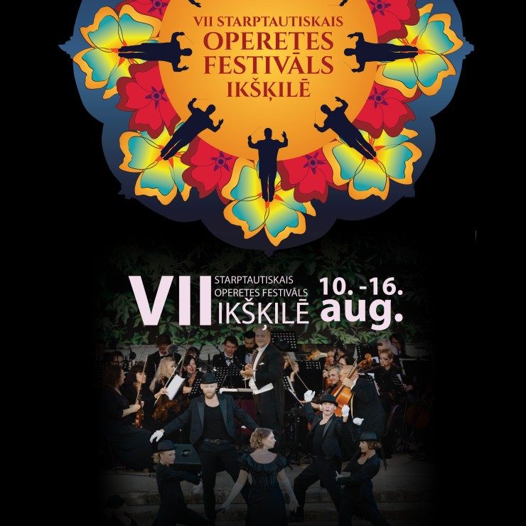 Image of the event "VII Starptautiskais Operetes festivāls Ikšķilē | GALĀ koncerts un Valšu vakars"