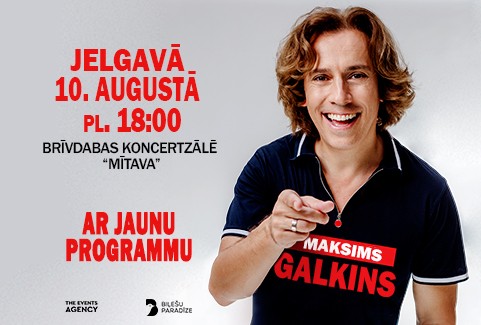 Izrādes "MAKSIMS GALKINS" attels