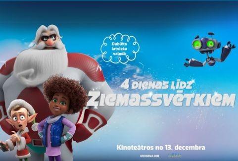 Izrādes "Kinoseanss / 4 DIENAS LĪDZ ZIEMASSVĒTKIEM" attels