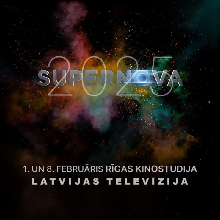 Izrādes "Latvijas Televīzijas dziesmu konkurss SUPERNOVA 2025" attels