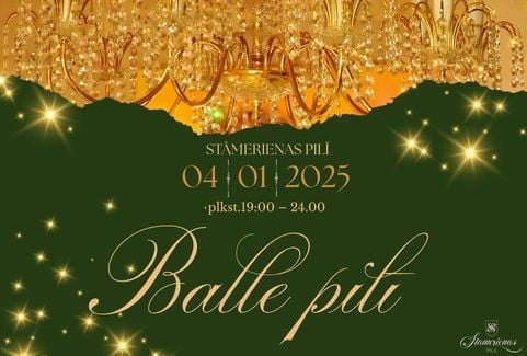 Izrādes "BALLE PILĪ" attels