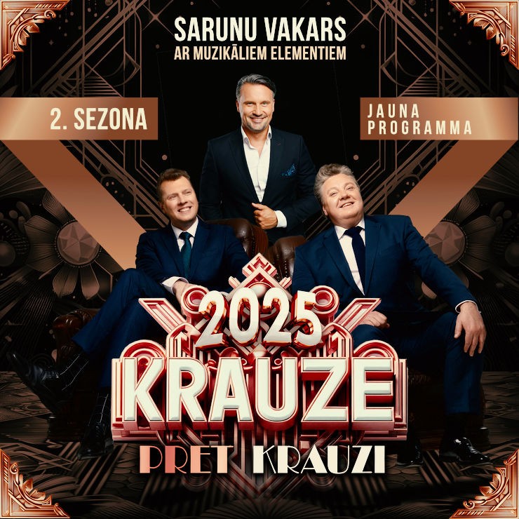 Izrādes "Krauze pret Krauzi 2025 – Otrā sezona" attels
