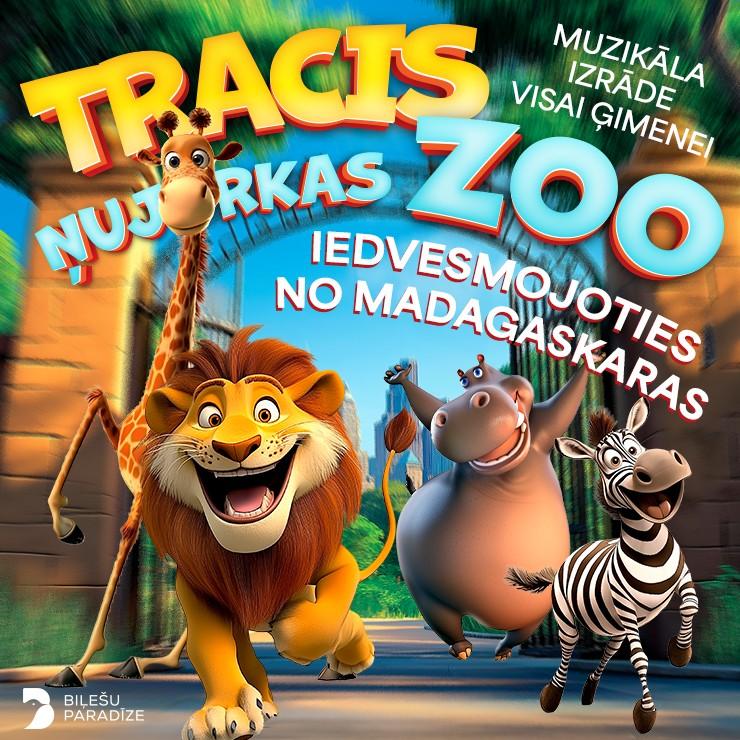 Izrādes "Tracis Ņujorkas Zoo - muzikāla izrāde visai ģimenei" attels