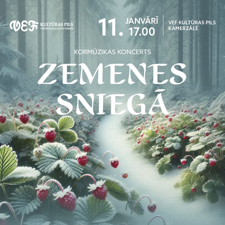 Izrādes "Kormūzikas koncerts “ZEMENES SNIEGĀ”" attels