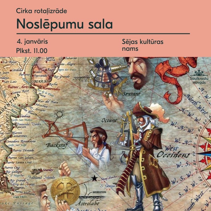 Izrādes "Cirka rotaļizrāde NOSLĒPUMU SALA" attels