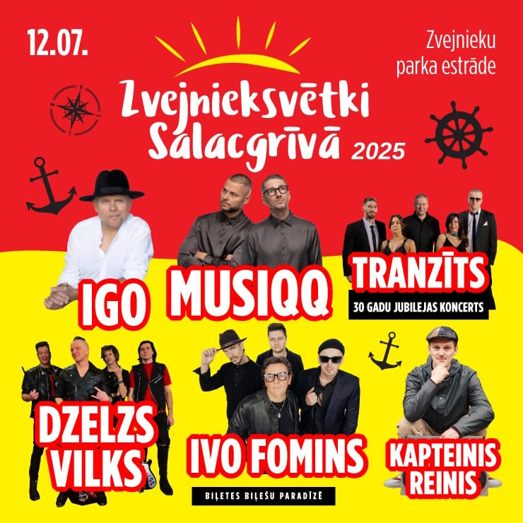 Izrādes "Zvejnieksvētki Salacgrīvā 2025" attels