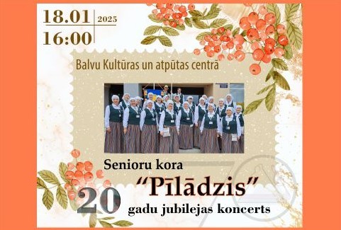 Изображение спектакля "Senioru kora “Pīlādzis” 20 gadu jubilejas koncerts"