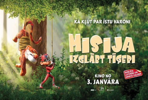 Izrādes "Ģimenes piedzīvojumu animācijas filma MISIJA IZGLĀBT TĪĢERI / EXTINCTION" attels
