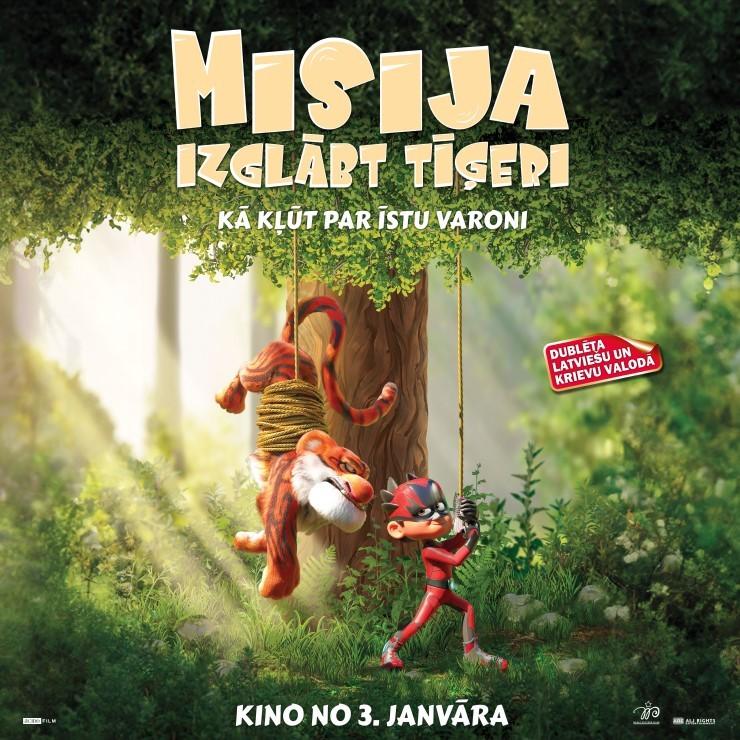 Izrādes "Ģimenes piedzīvojumu animācijas filma MISIJA IZGLĀBT TĪĢERI / EXTINCTION" attels