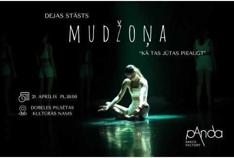 Izrādes "Dejas stāsts "MUDŽOŅA"" attels