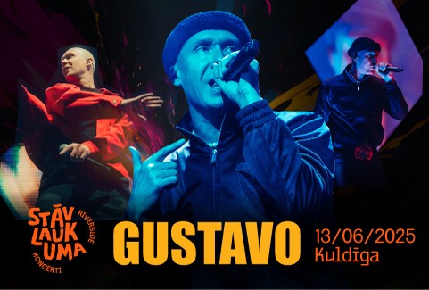 Izrādes "GUSTAVO koncerts Kuldīgas vecpilsētā" attels