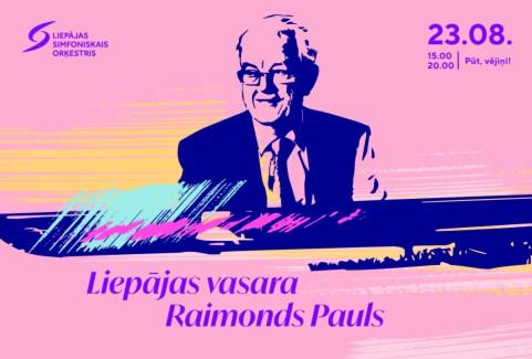 Image of the event "Liepāja Summer. Raimonds Pauls"