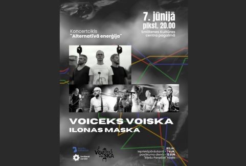 Izrādes "VOICEKS VOISKA un ILONAS MASKA | Koncertcikls "Alternatīvā enerģija"" attels
