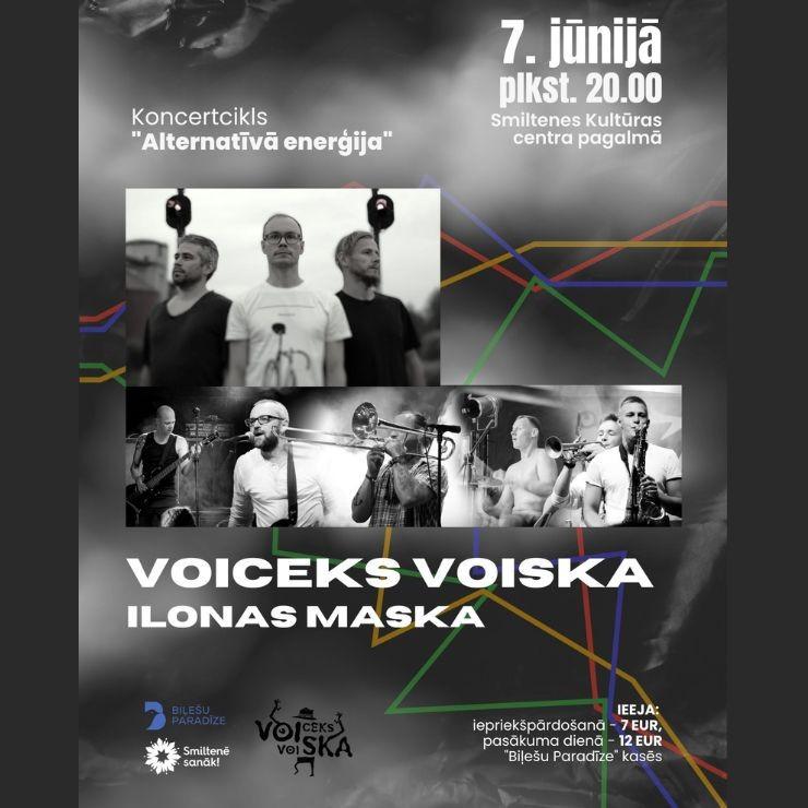 Izrādes "VOICEKS VOISKA un ILONAS MASKA | Koncertcikls "Alternatīvā enerģija"" attels