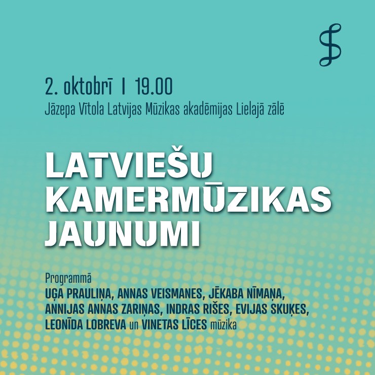 Izrādes "Latviešu kamermūzikas jaunumi" attels
