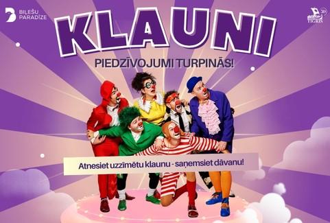 Izrādes "KLAUNI - PIEDZĪVOJUMI TURPINĀS!" attels