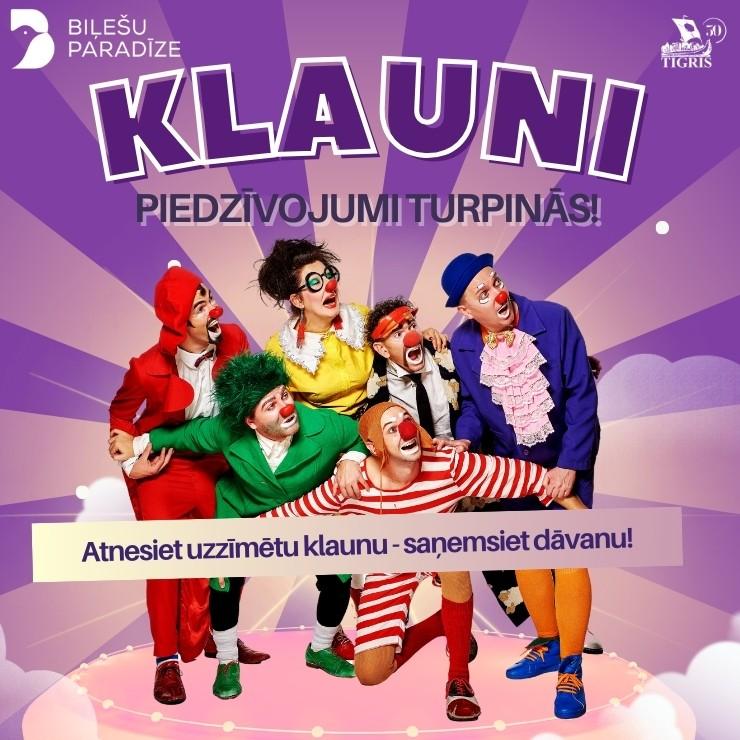 Izrādes "KLAUNI - PIEDZĪVOJUMI TURPINĀS!" attels