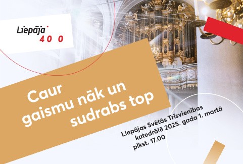 Izrādes "Liepājai 400 svētku koncerts “Caur gaismu nāk un sudrabs top”" attels