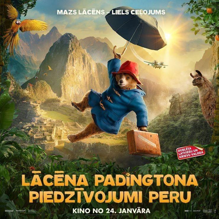Izrādes "Kinoseanss / LĀCĒNA PADINGTONA PIEDZĪVOJUMI PERU" attels