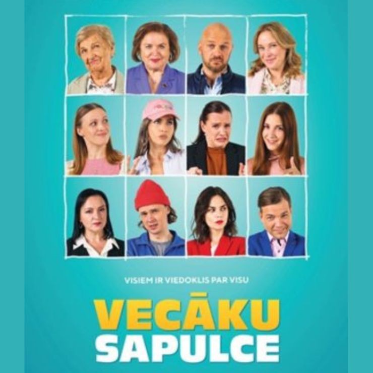 Izrādes "Kinoseanss / VECĀKU SAPULCE" attels
