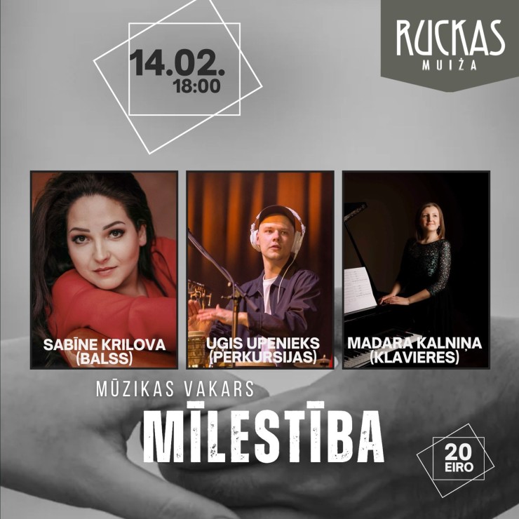 Izrādes "Mūzikas vakars “Mīlestība”" attels