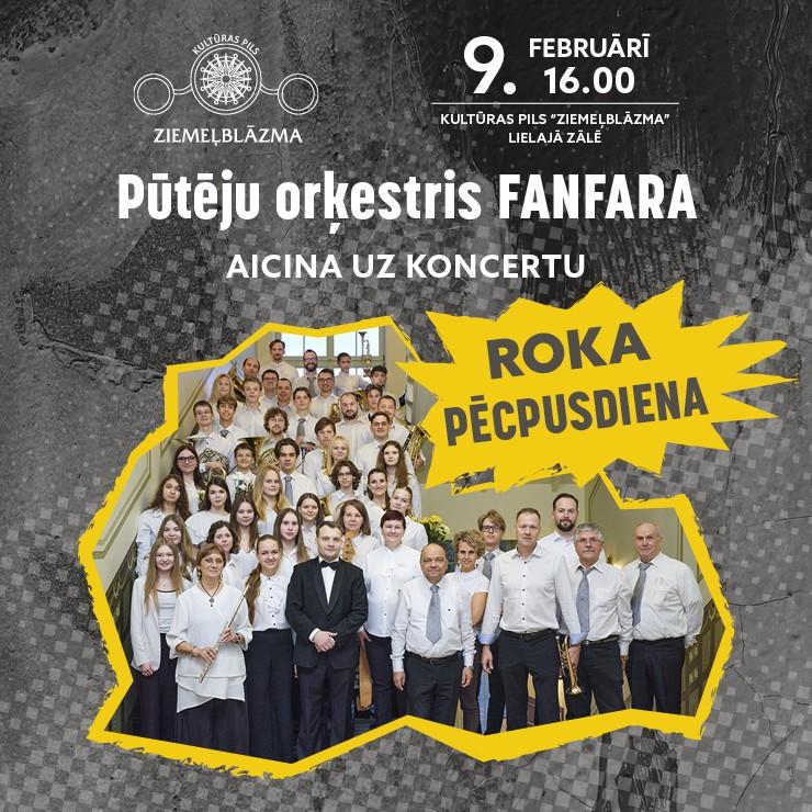 Izrādes "Pūtēju orķestra “FANFARA” koncerts “ROKA PĒCPUSDIENA”" attels