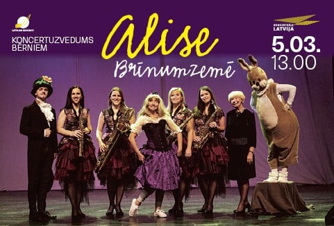 Izrādes "Koncertizrāde bērniem “Alise Brīnumzemē”" attels