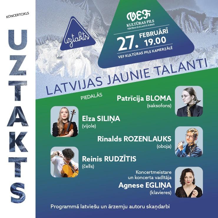 Izrādes "Koncertcikls UZTAKTS | LATVIJAS JAUNIE TALANTI" attels