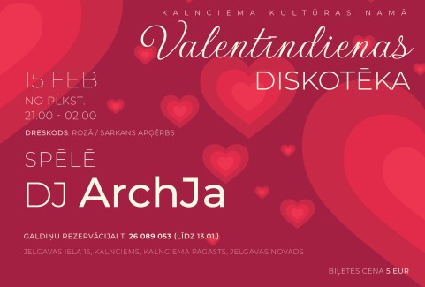Izrādes "Valentīndienas diskotēka" attels