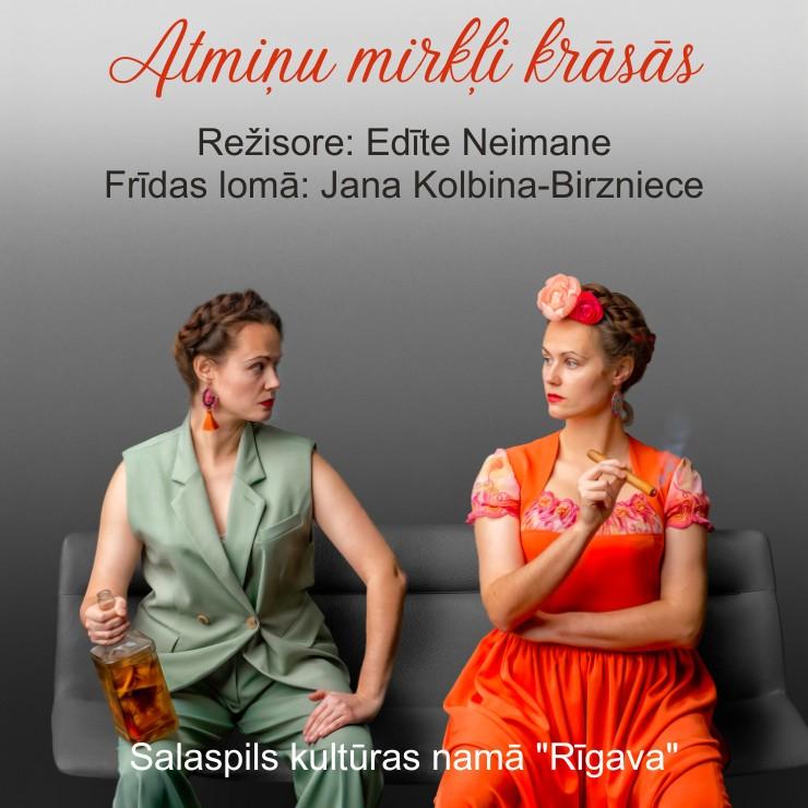 Izrādes "Salaspils teātra izrāde "Atmiņu mirkļi krāsās"/ režisore Edīte Neimane" attels