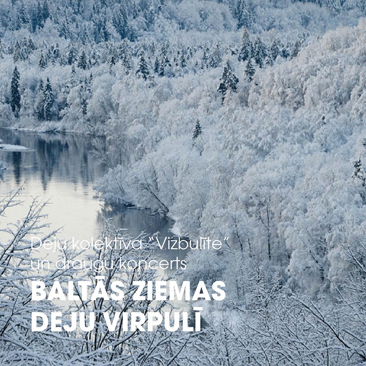 Izrādes "Deju kolektīva VIZBULĪTE un viņu draugu koncerts “Baltās ziemas deju virpulī”" attels