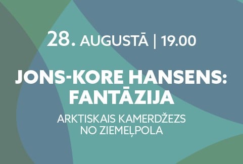 Izrādes "VEF JAZZ CLUB | Jons-Kore Hansens: Fantāzija. Arktiskais kamerdžezs no Ziemeļpola" attels