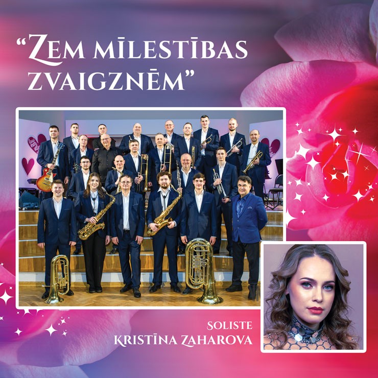Izrādes "Zem mīlestības zvaigznēm | Profesionālā pūtēju orķestra “Daugava” koncerts" attels