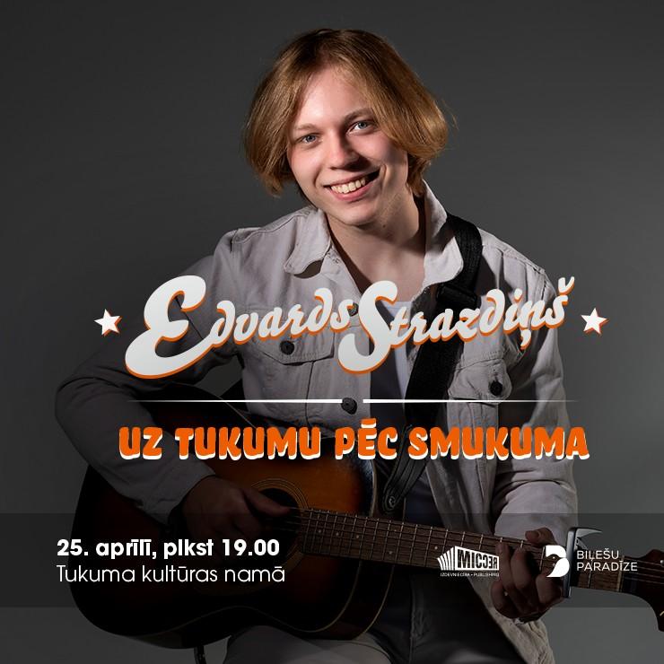 Izrādes "Edvards Strazdiņš. Uz Tukumu pēc smukuma" attels