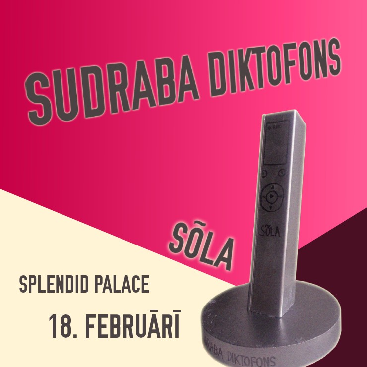 Izrādes "Latvijas Kultūras akadēmijas kora “SOLA” koncerts “Sudraba diktofons”" attels