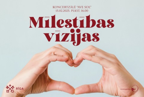 Izrādes "Koncerts MĪLESTĪBAS VĪZIJAS" attels