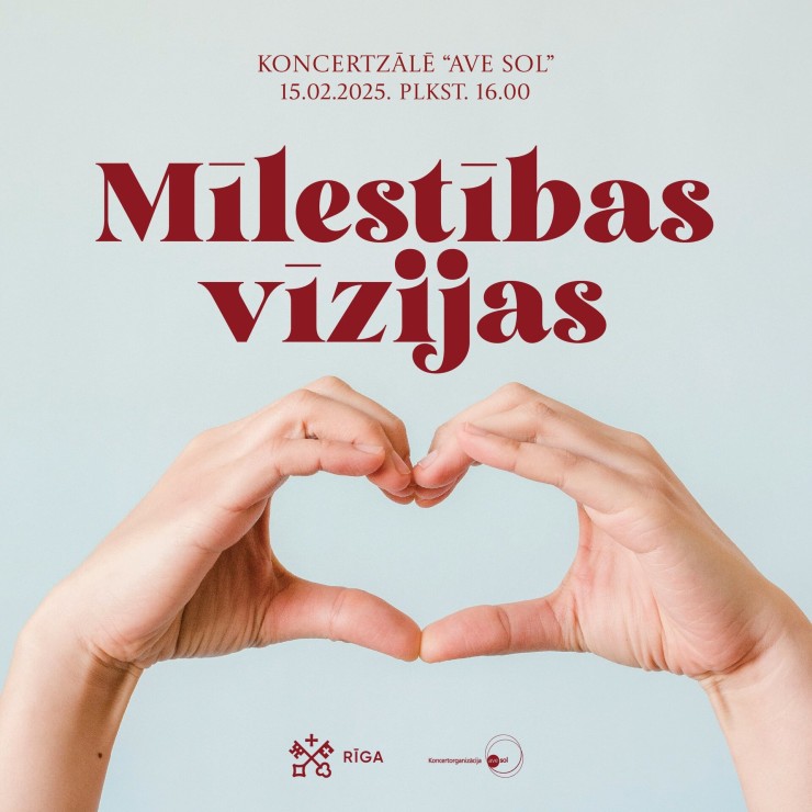 Izrādes "Koncerts MĪLESTĪBAS VĪZIJAS" attels