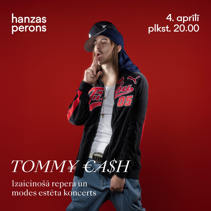 Izrādes "TOMM¥ €A$H. Koncerts Hanzas peronā" attels